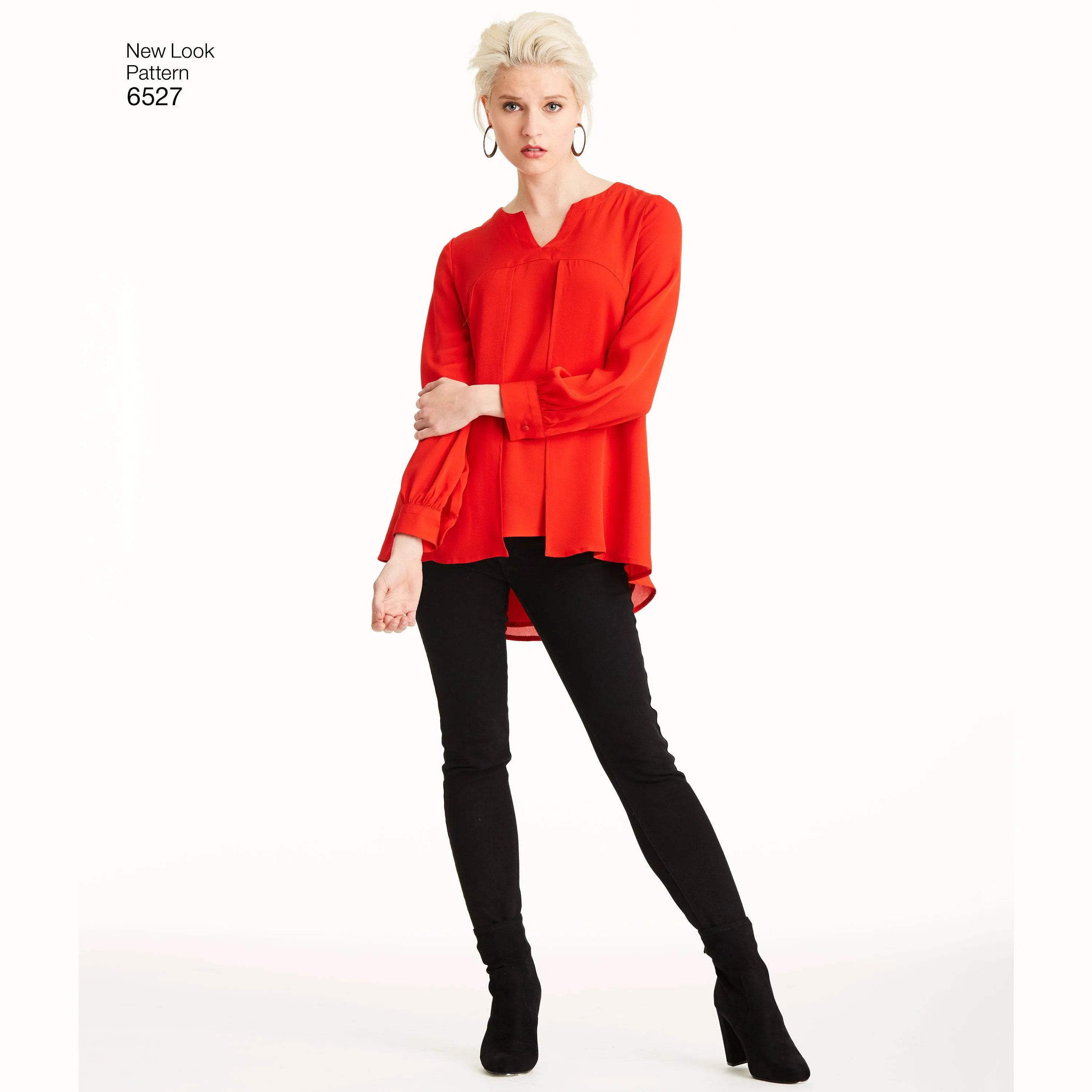 6527 New Look Pattern 6527 Women's Tunic in Two Lengths