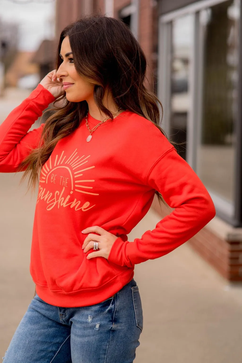 Be The Sunshine Graphic Crewneck