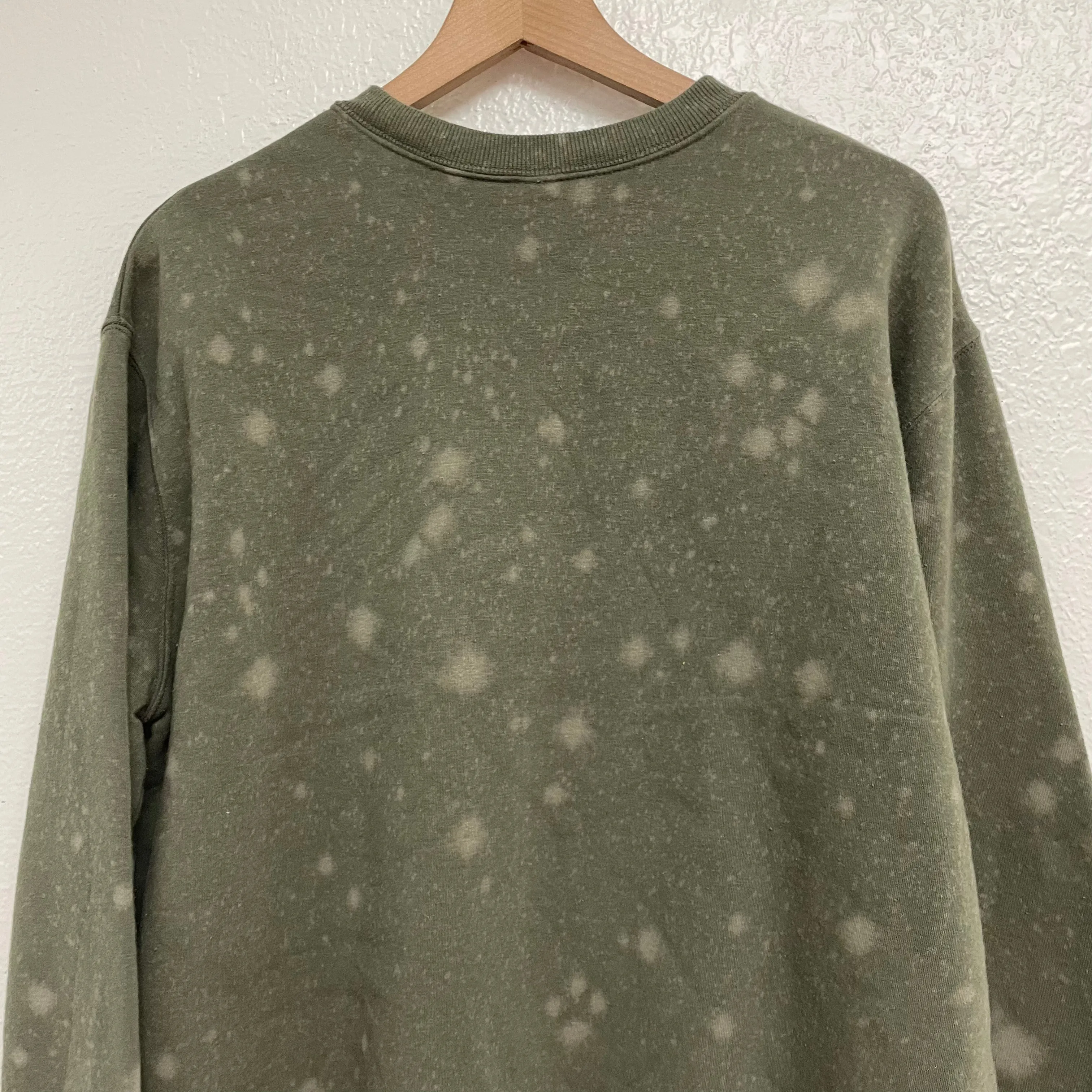 Bleach Dye Sweatshirt