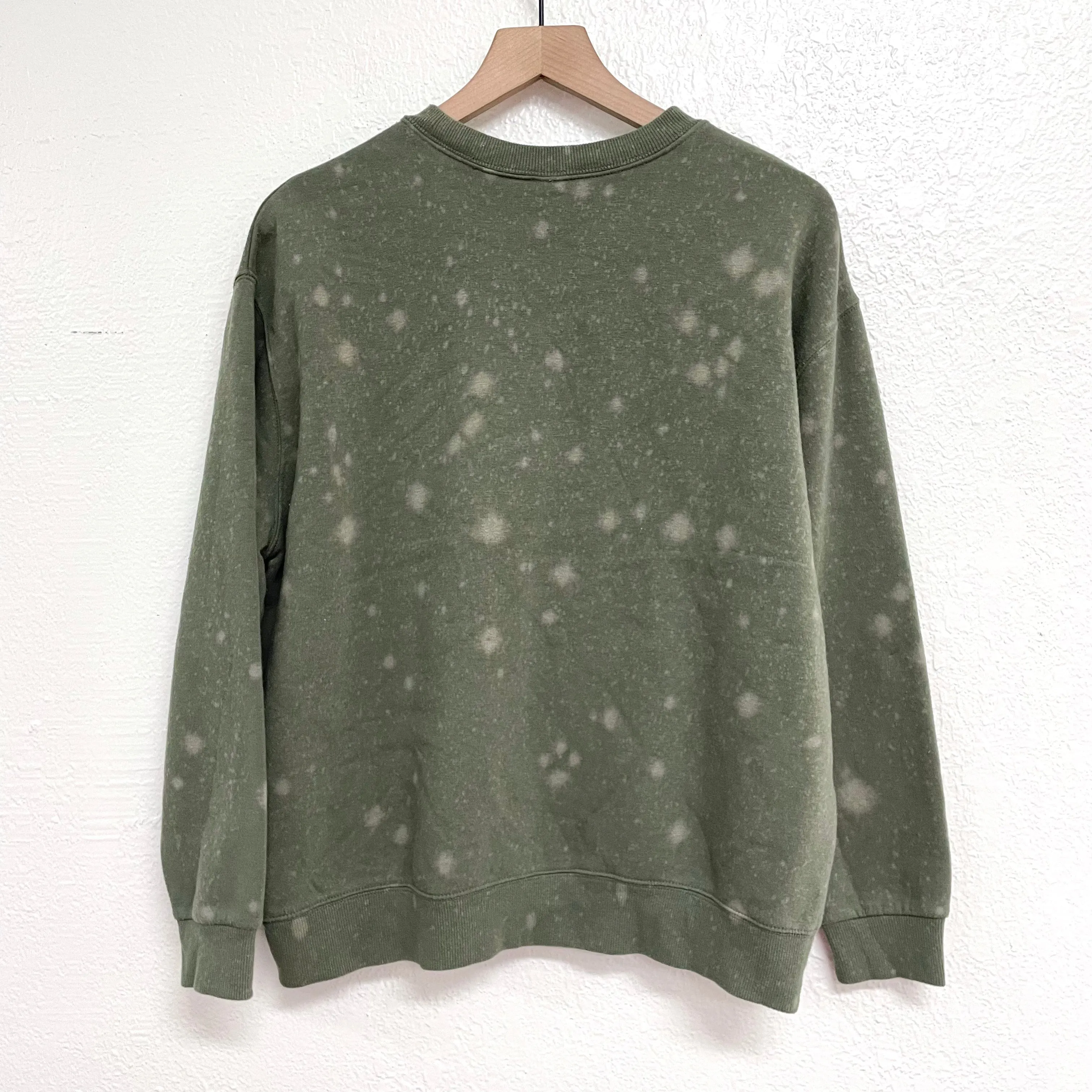 Bleach Dye Sweatshirt