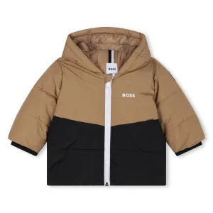 Boss - Tan puffer jacket