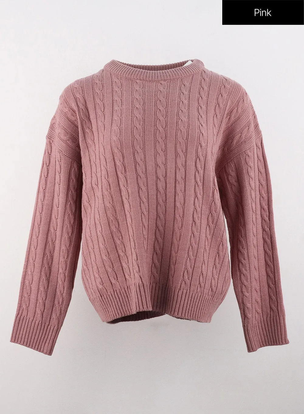 Cozy Cable Knit Sweater IS320