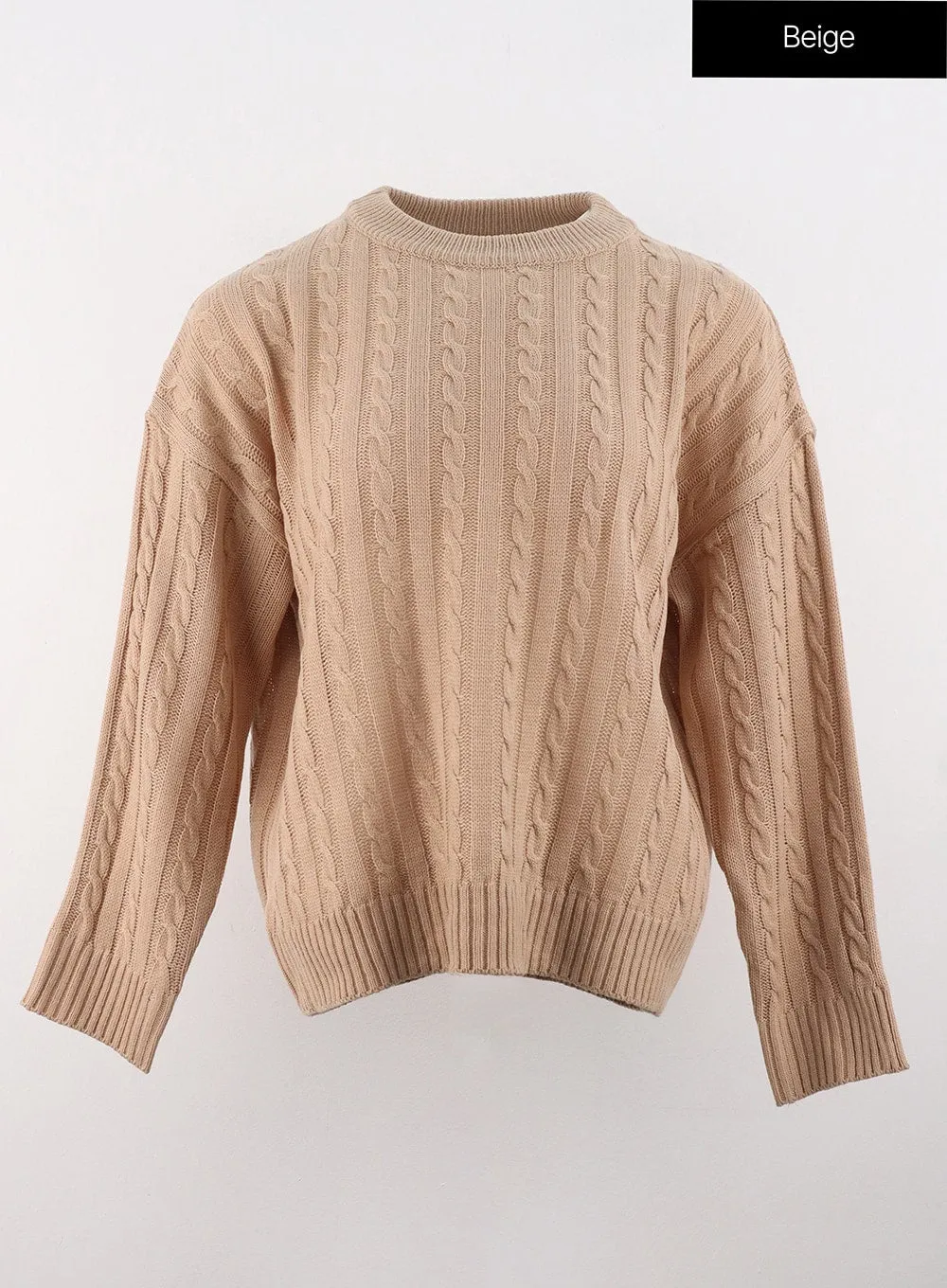 Cozy Cable Knit Sweater IS320