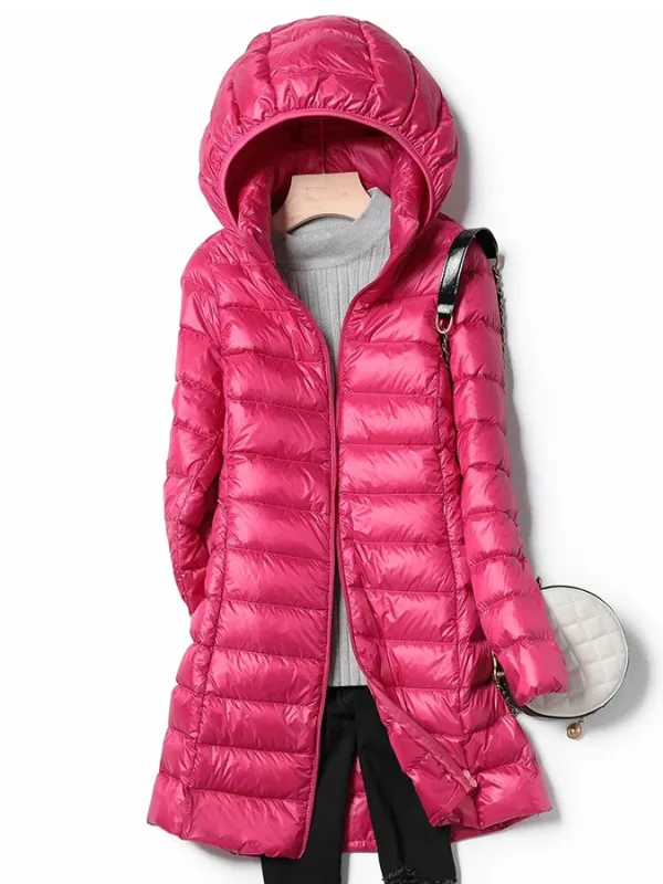 Daisy Long Down Jacket | Nice & Warm & Stylish