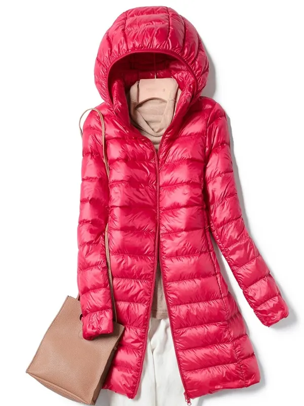 Daisy Long Down Jacket | Nice & Warm & Stylish