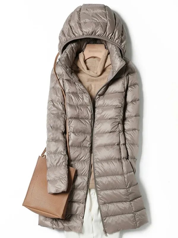 Daisy Long Down Jacket | Nice & Warm & Stylish