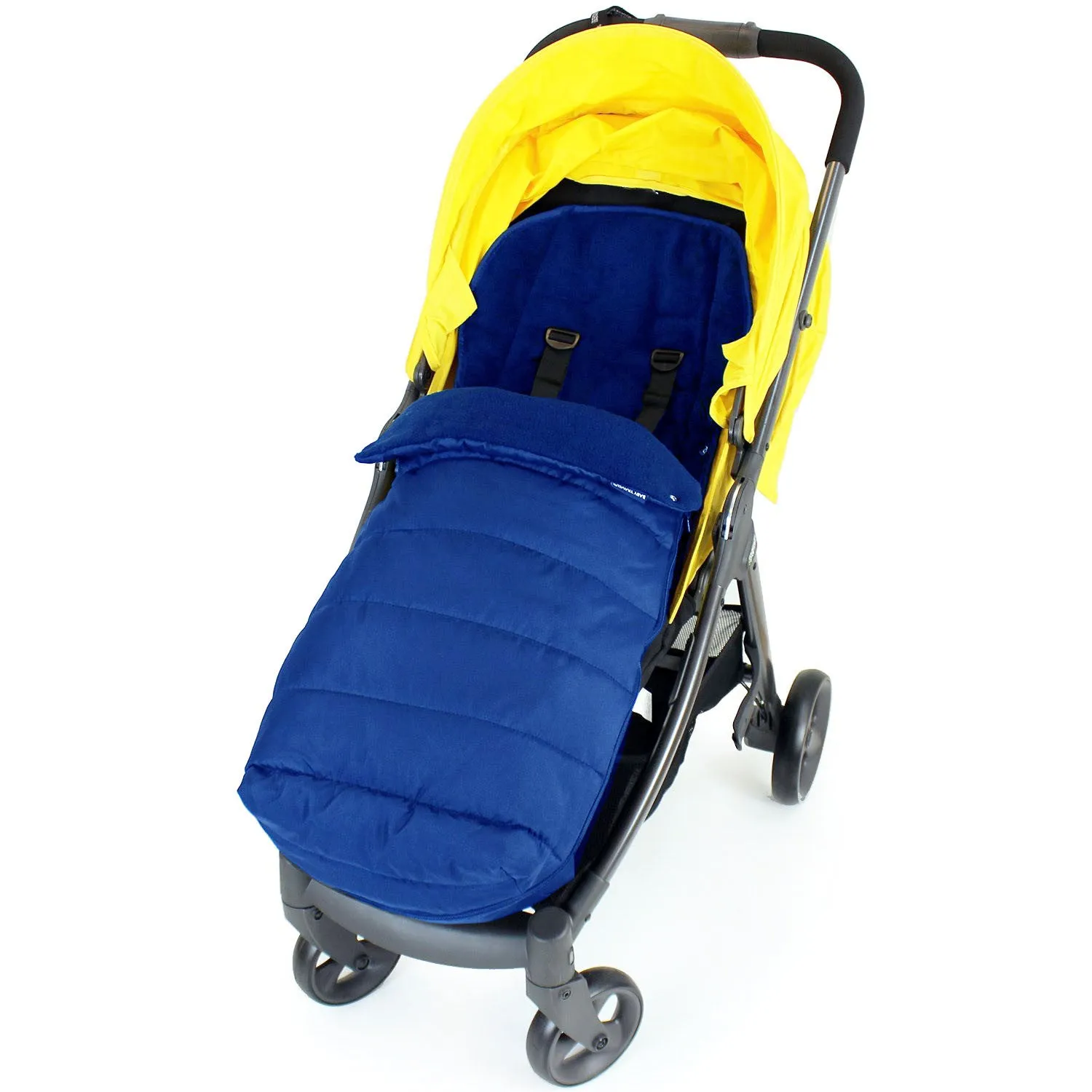 Deluxe Large Baby Footmuff Liner Fits Zeta Vooom - Navy