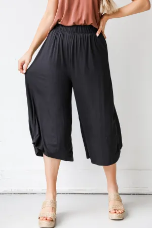 Flowing With It Culotte Pants