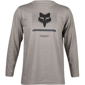 Fox Racing  Youth Magnetic Long Sleeve Tee T-Shirt Midweight Heather Graphite