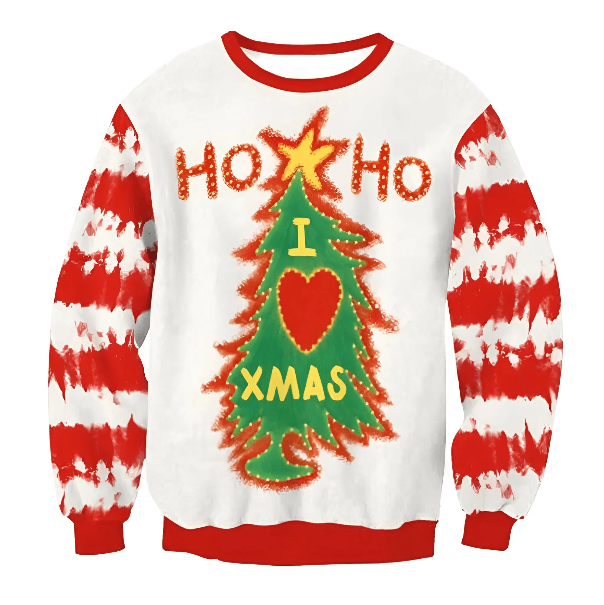 Funny Ugly Christmas Sweaters Jumpers Holiday Party Xmas Sweatshirts