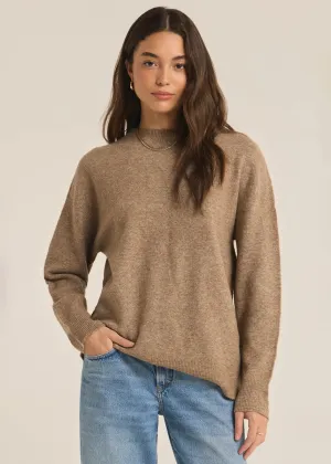 Gia Crew Neck Sweater - Chai