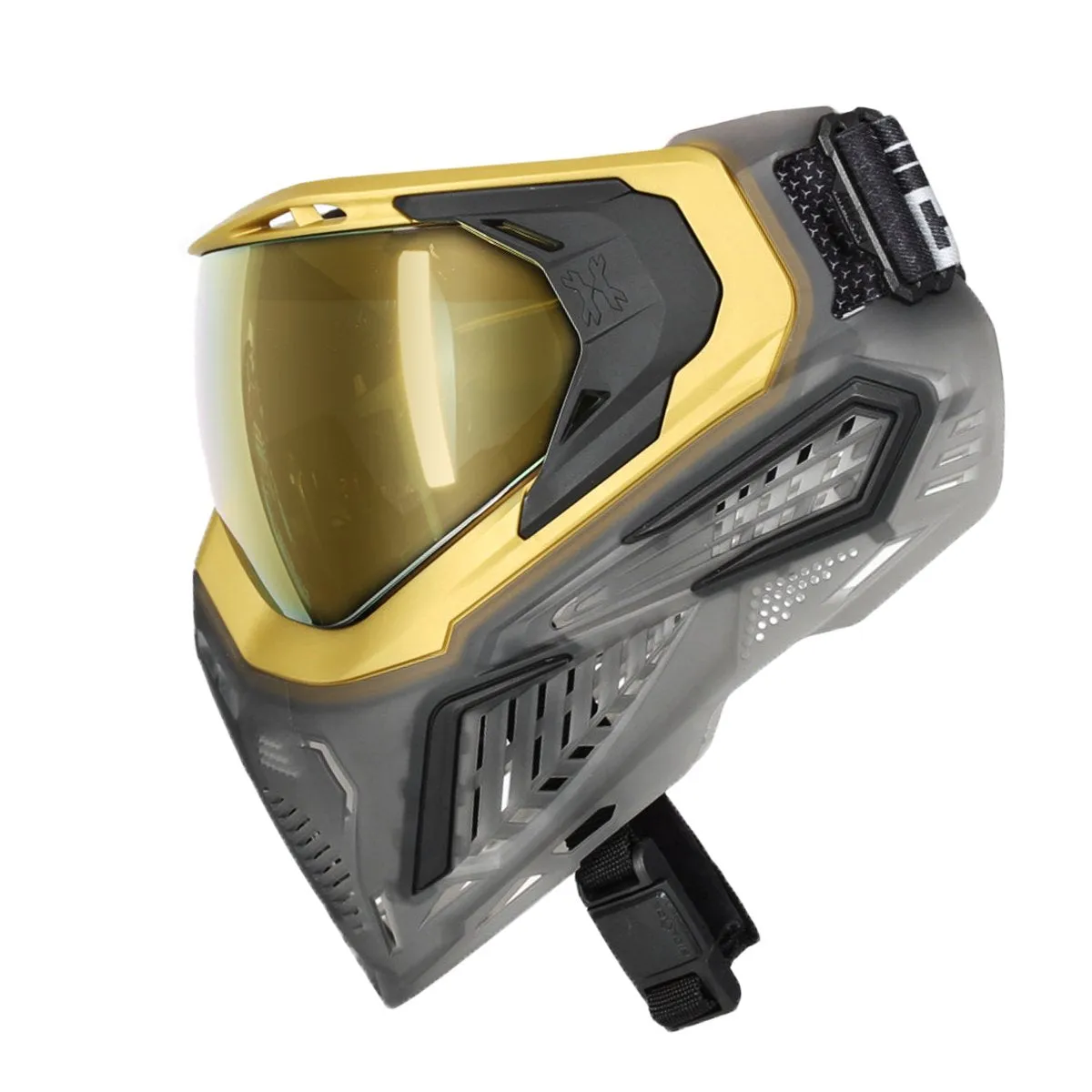 HK Army SLR Paintball Goggle - Alloy w/ Gold Lens