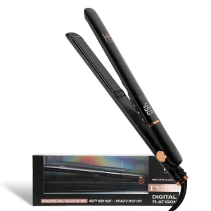 Hot & Hotter Extra Long Ceramic Digital Flat Iron 1 Inch