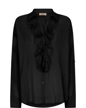 Jelena Voile Shirt | Black