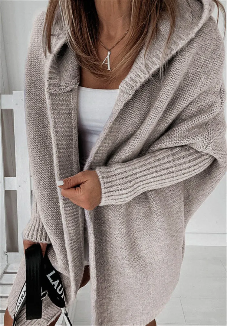 Jessiana - ribbed oversized cardigan for women