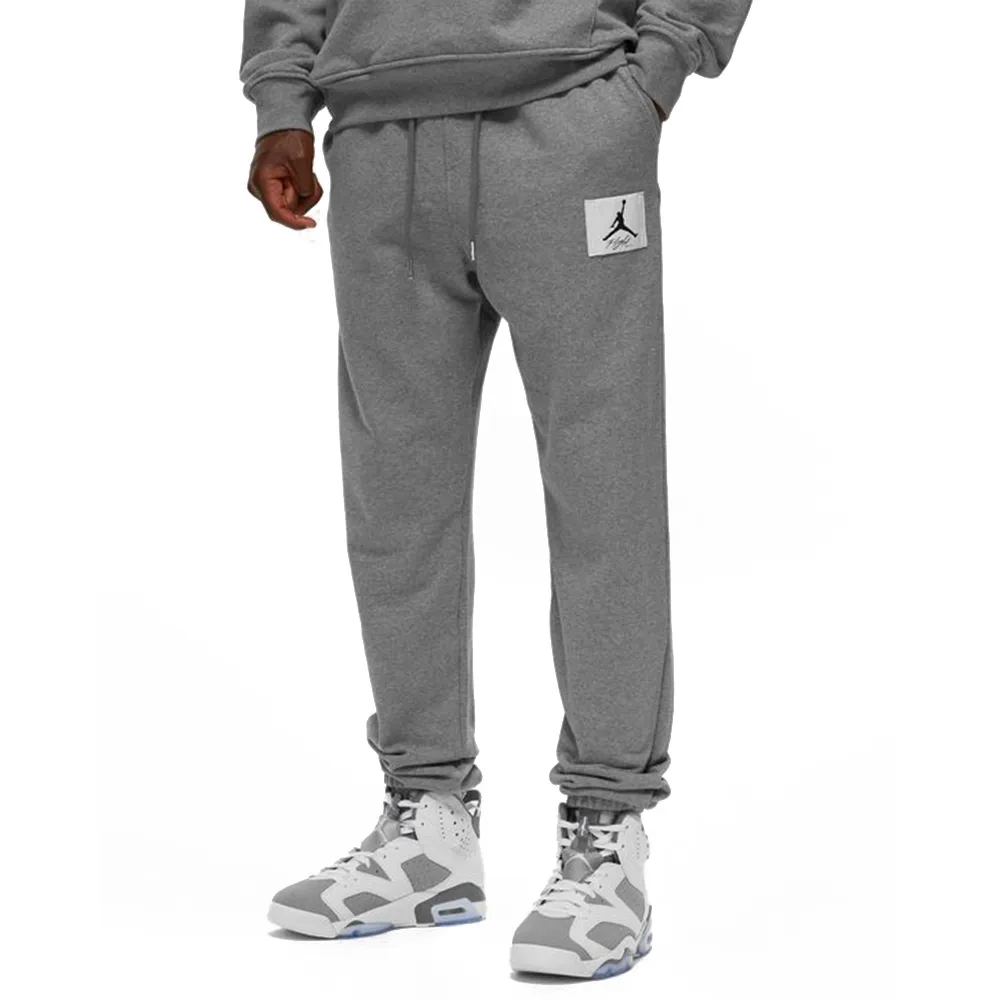 Jordan Flight Fleece Pants 'Carbon Heather/Sail'