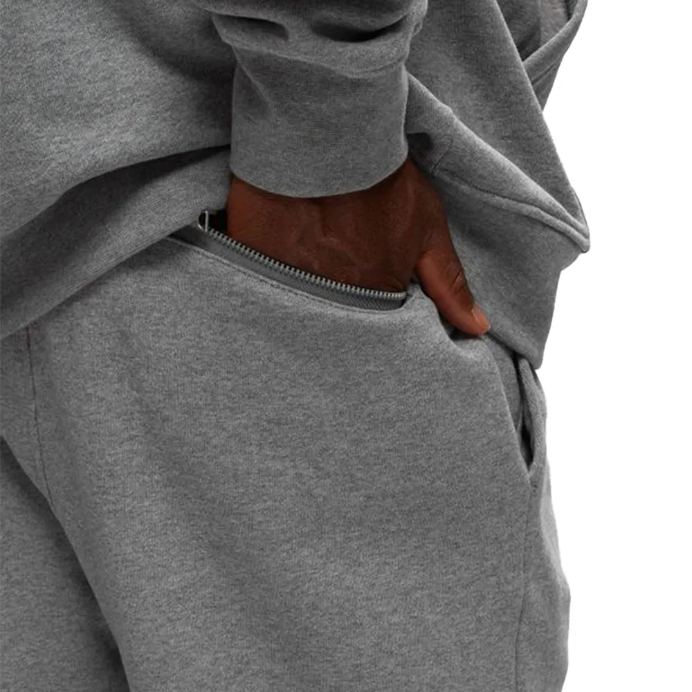 Jordan Flight Fleece Pants 'Carbon Heather/Sail'