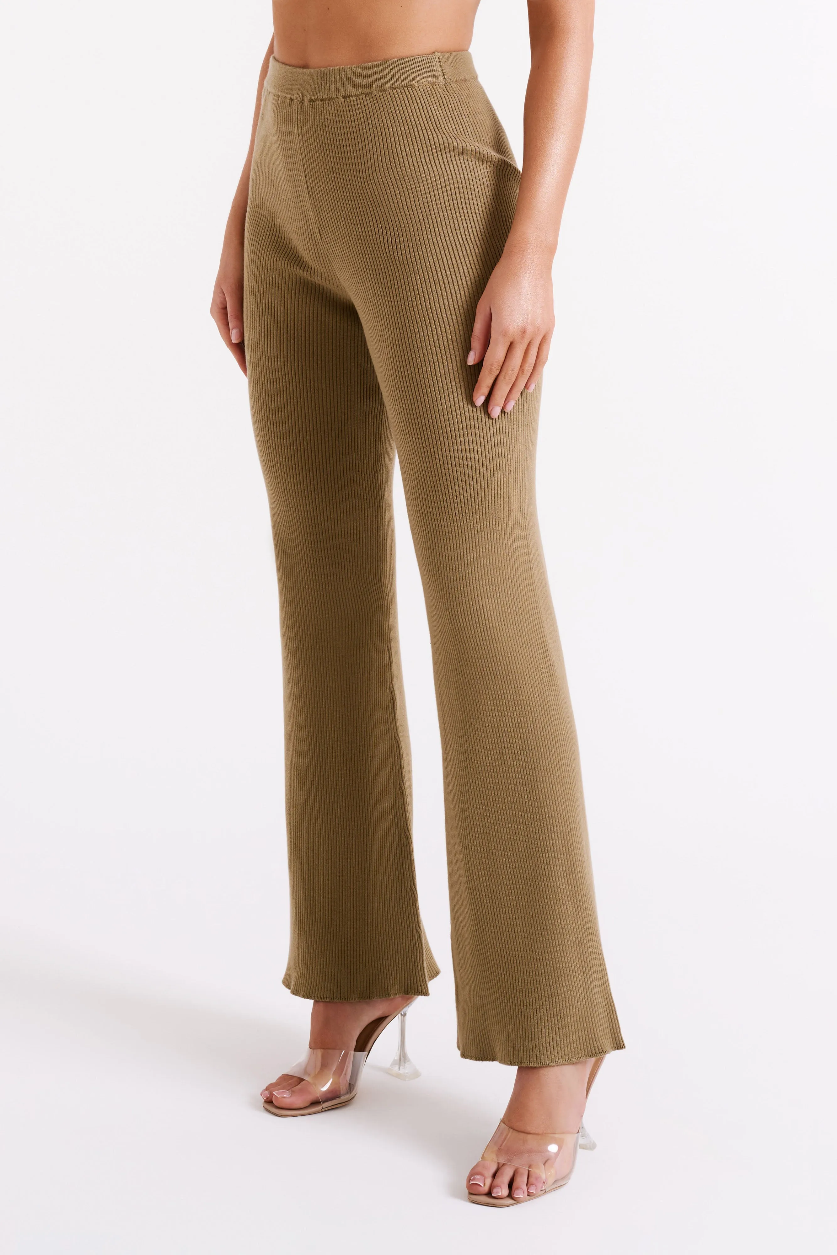 Jovie Knit Pants - Olive