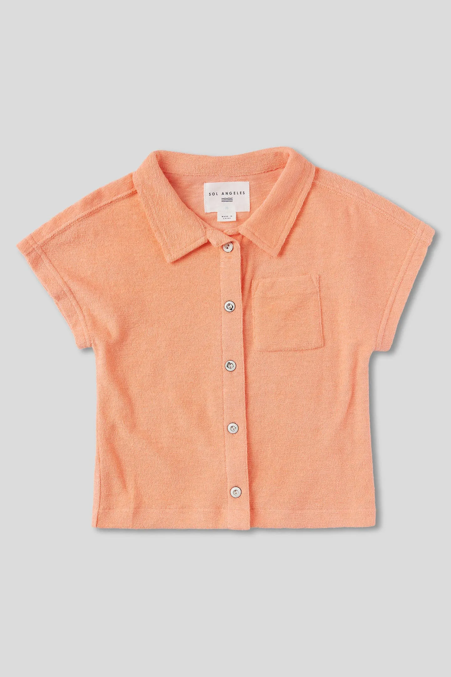 Kids Terry Cabana Shirt