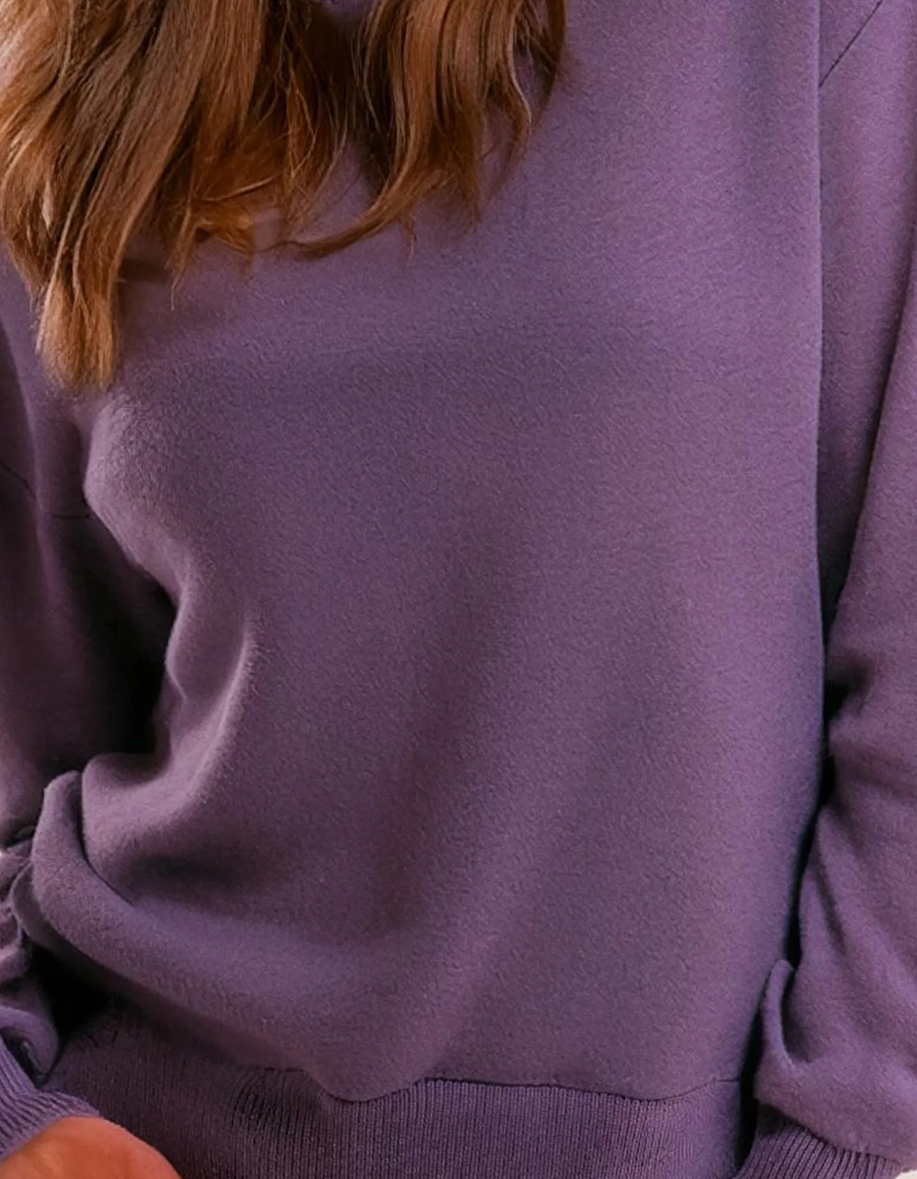 Lavender Crewneck Sweater