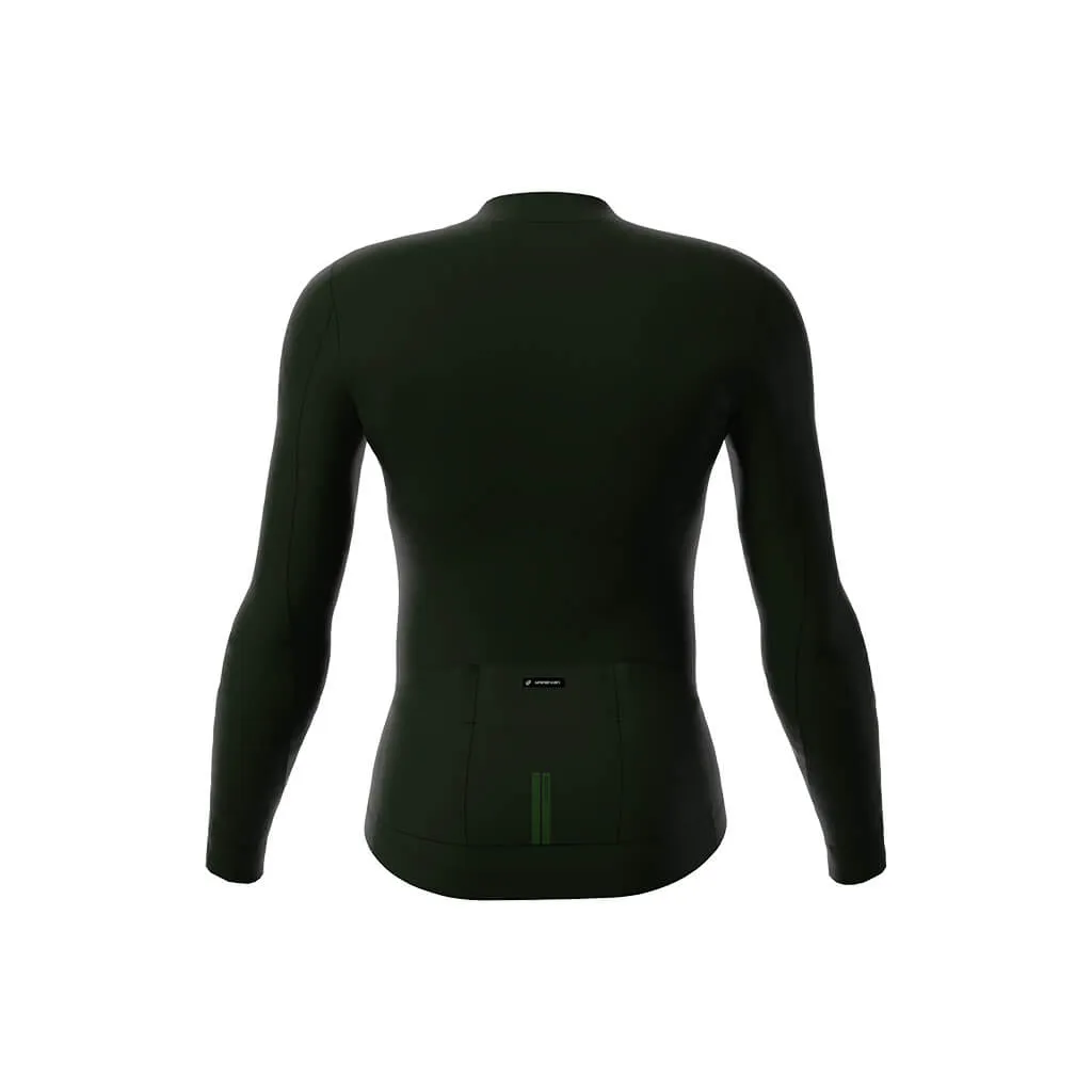 Men's Long Sleeve Thermal Jersey (Pine)