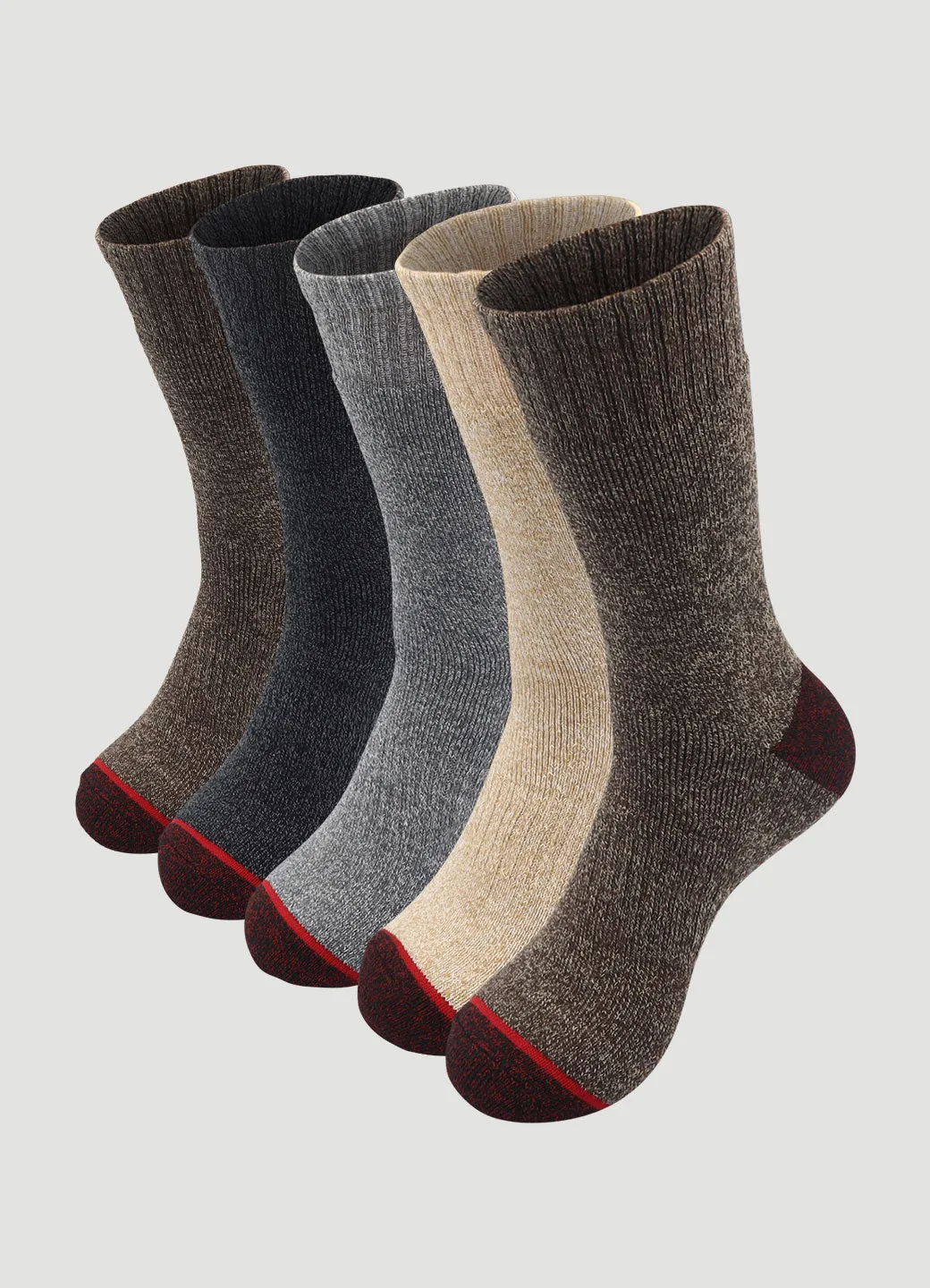 Men's Thermal Crew Socks 5-Pack