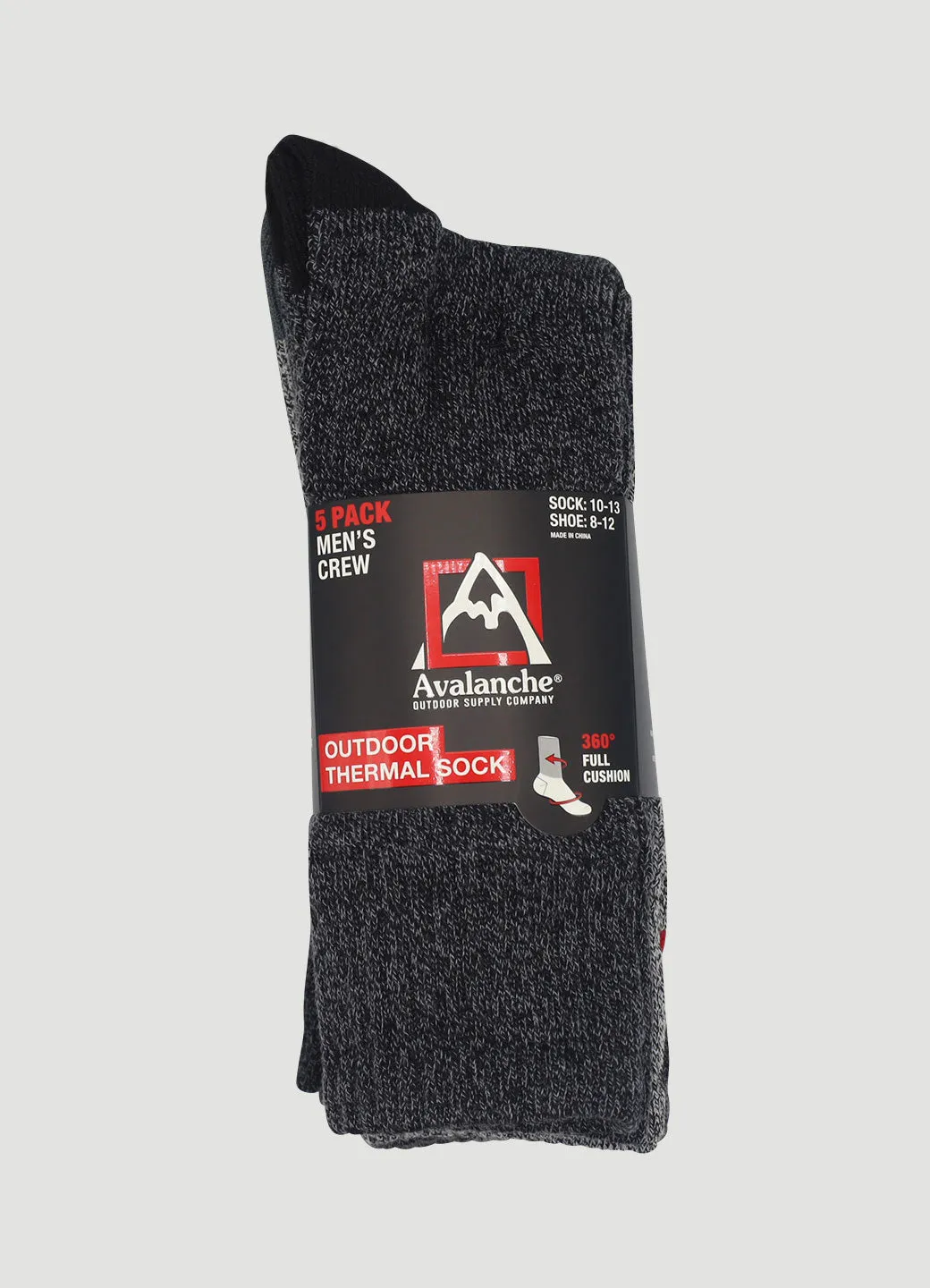 Men's Thermal Crew Socks 5-Pack