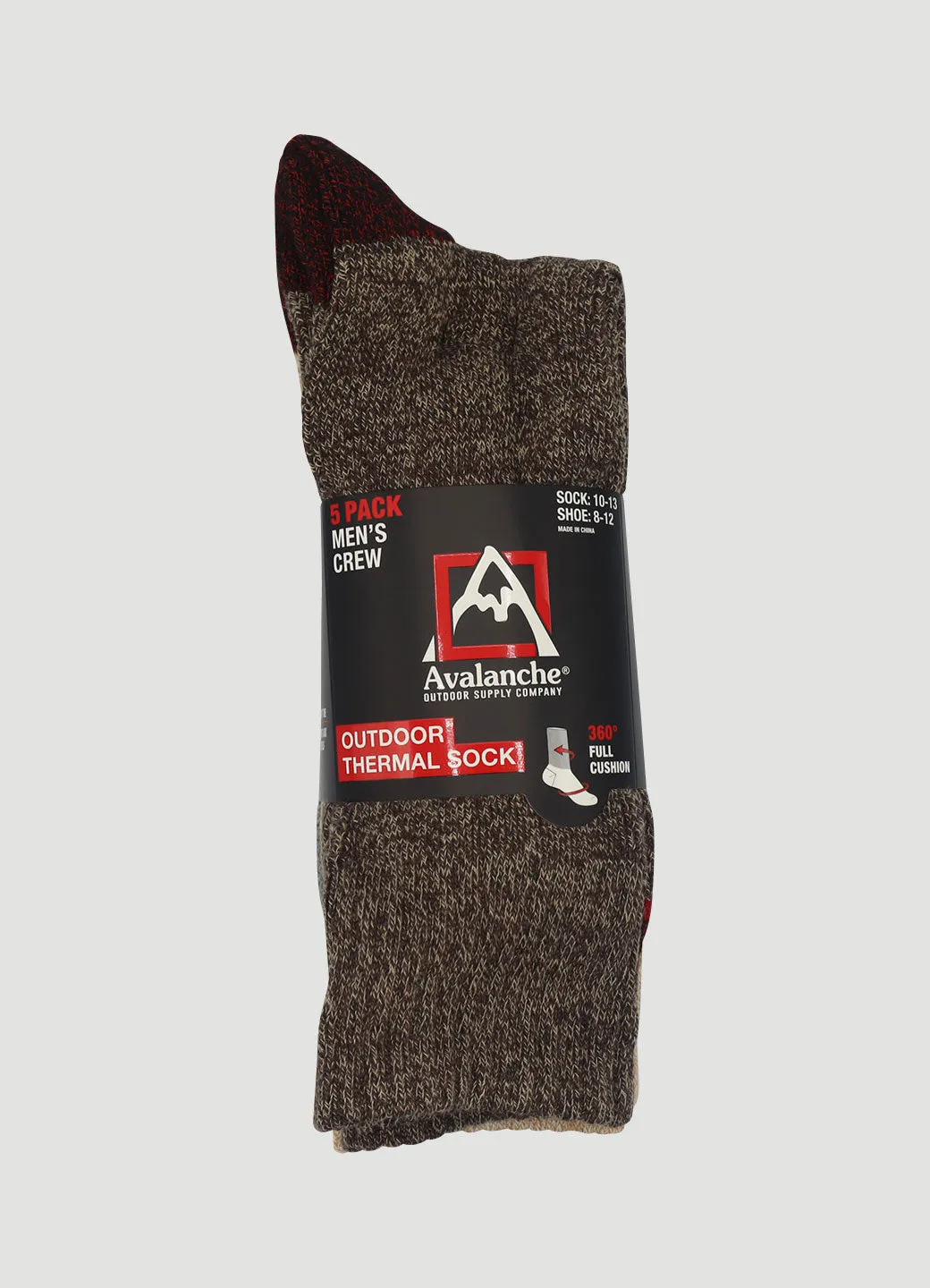 Men's Thermal Crew Socks 5-Pack