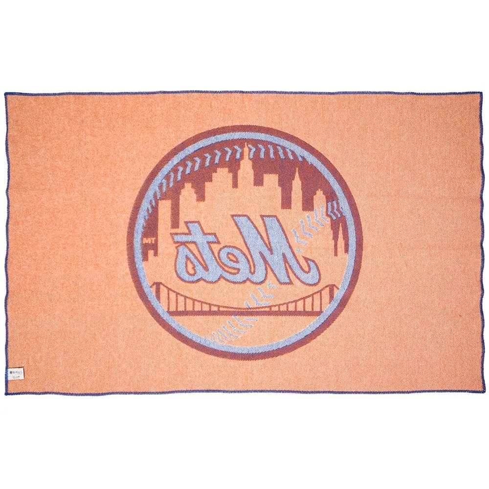 New York Mets Wool Throw Blanket