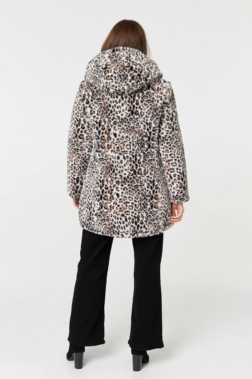 Reversible Animal Print Puffer Jacket