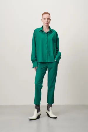 Sally Blouse Technical Jersey | Green