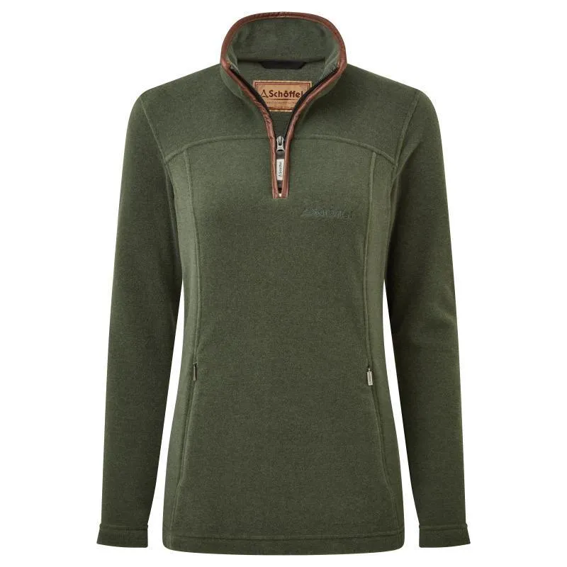 Schoffel Tilton 1/4 Zip Fleece - Cedar Green