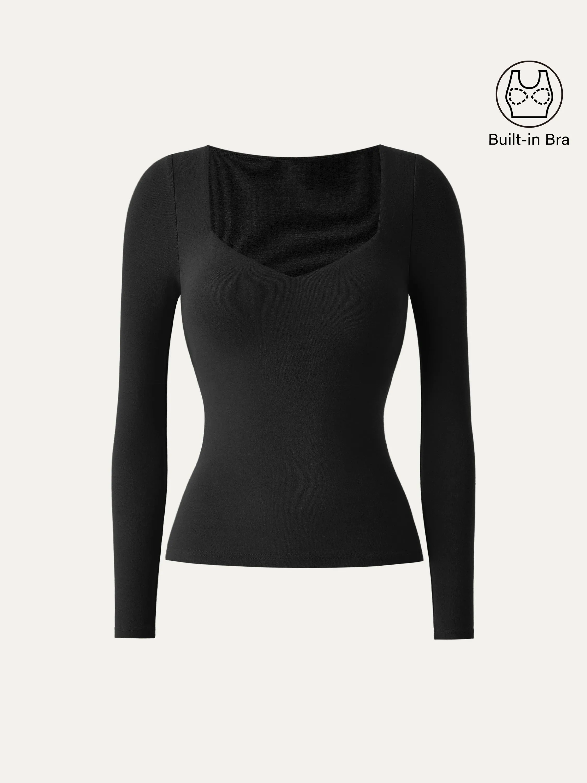 Sweetheart Neck Slim Brami Top