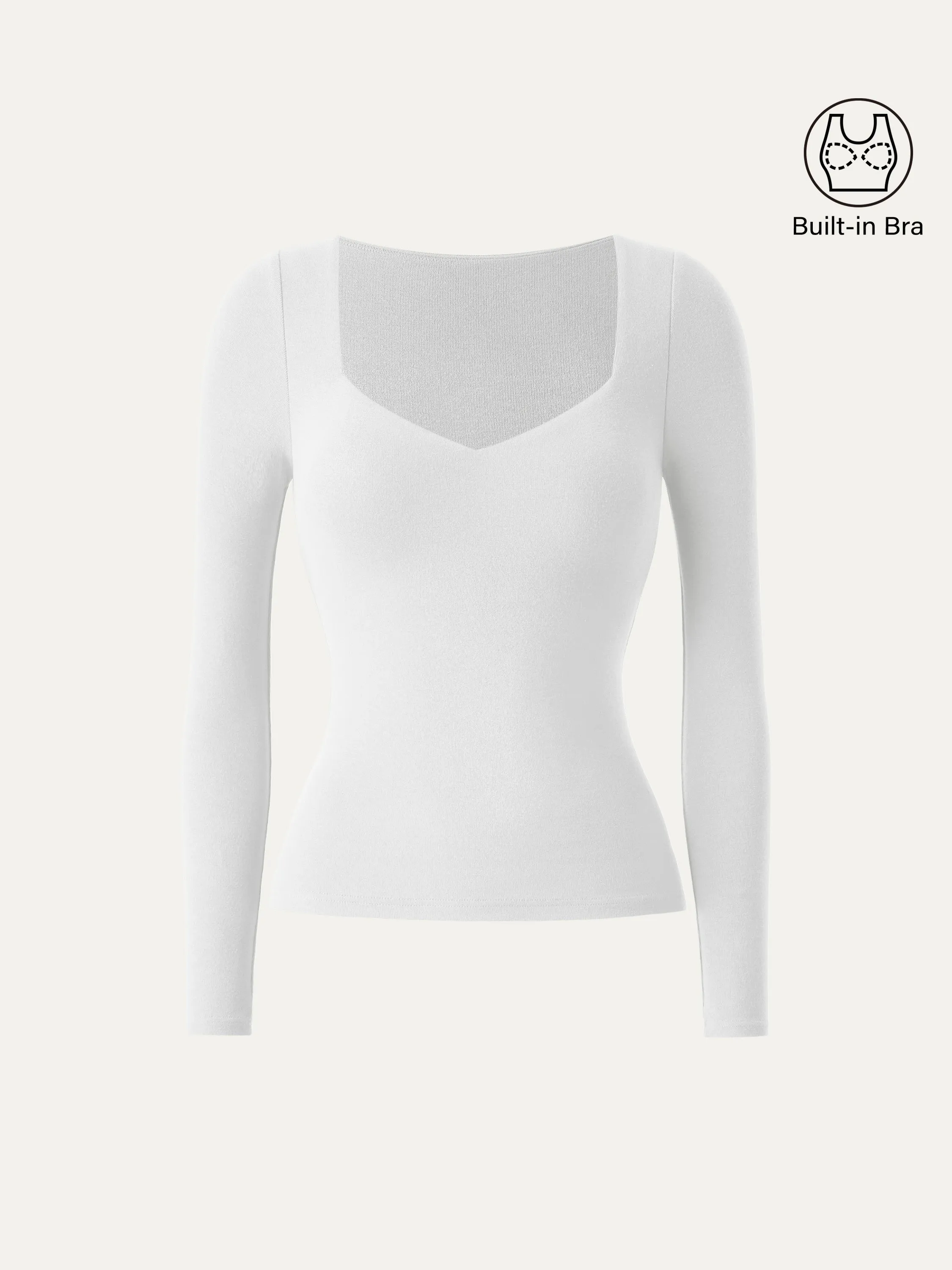 Sweetheart Neck Slim Brami Top