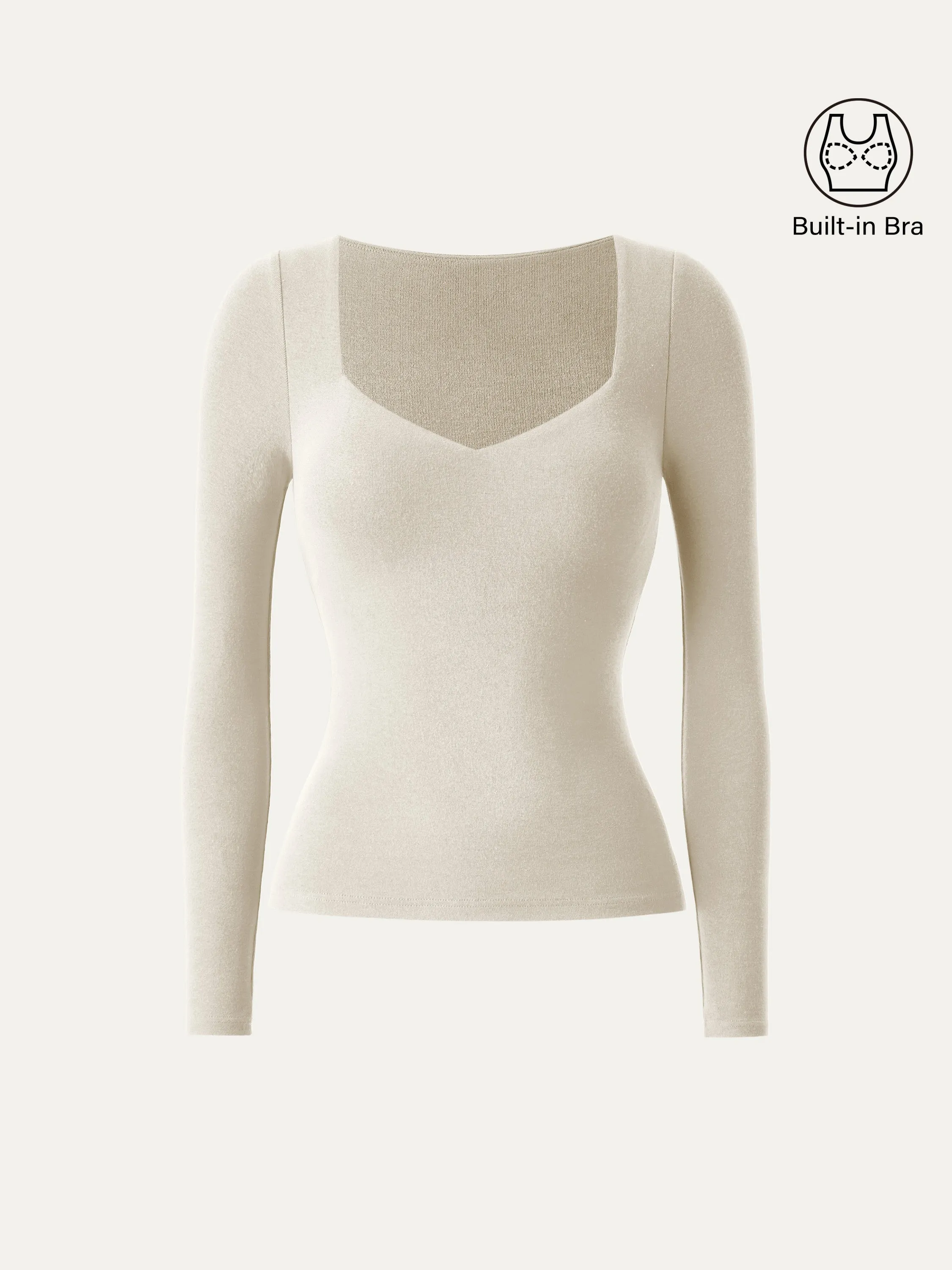 Sweetheart Neck Slim Brami Top