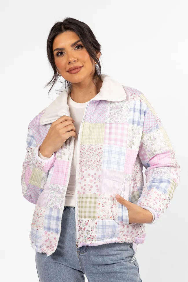 Vail Valley Multi Patch Printed Puffer Jacket