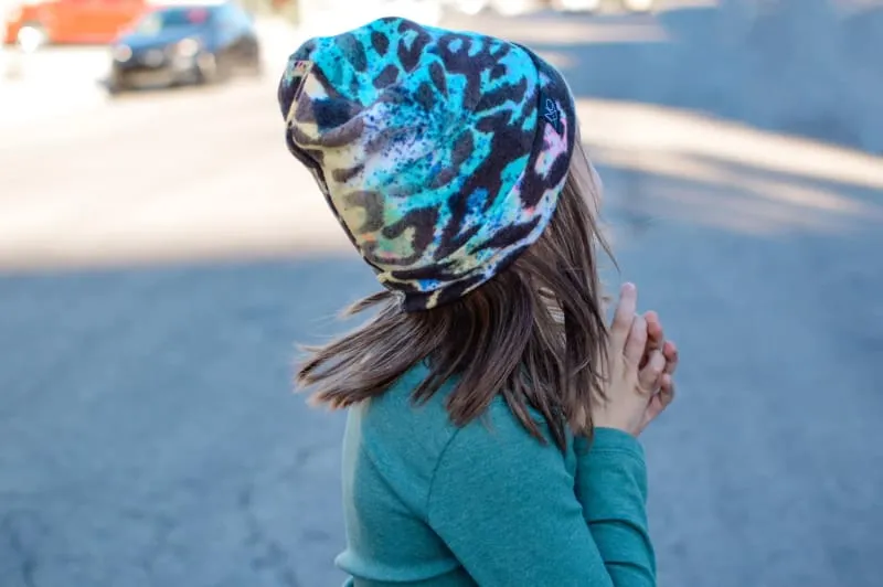 Wild Cheetah | Cozy Sweater Knit Beanie