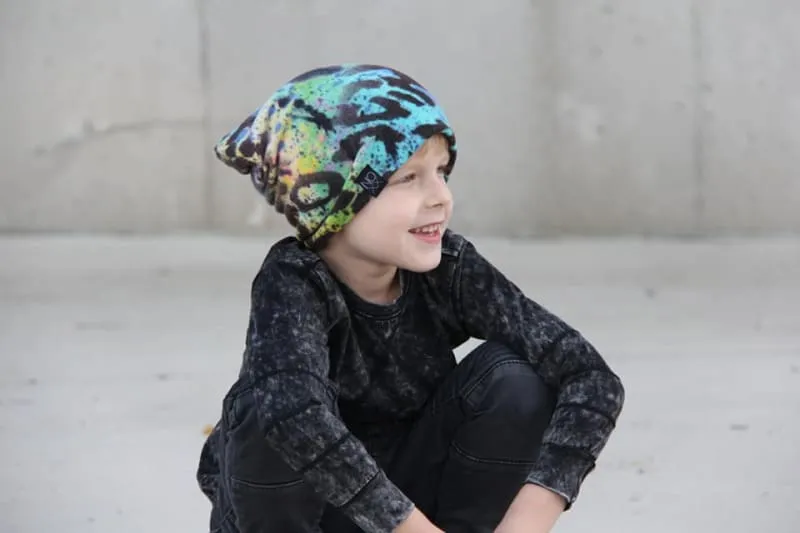 Wild Cheetah | Cozy Sweater Knit Beanie